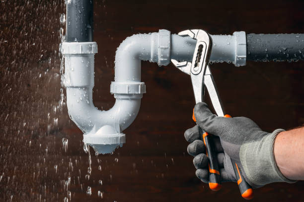 Professional Plumbing technician working in Delafield, WI